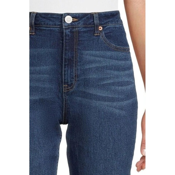 NOBO No Boundaries Jeans Juniors 7‎ Blue High Rise Mom Retro Casual Y2K NEW - Picture 2 of 12